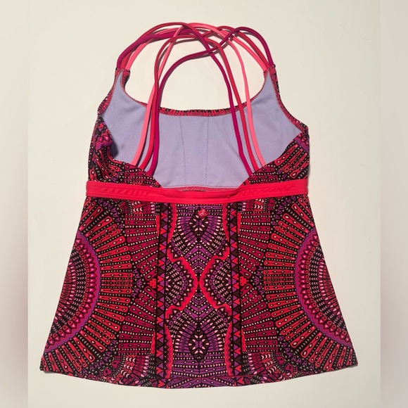 Prana Vibrant red and Purple Swim Camisole - Picture 2 of 5